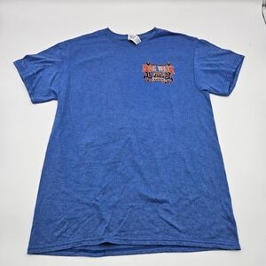 Mens Delta Apparel Bike Week Daytona Beach 2015 Eagle Motorcycle Shirt‎ Medium